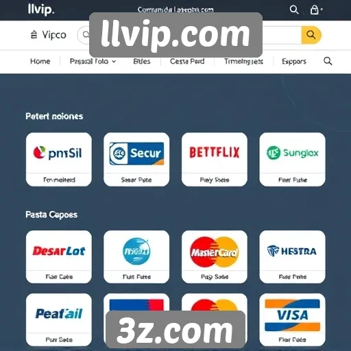 Explorando as opções de pagamento em llvip.com